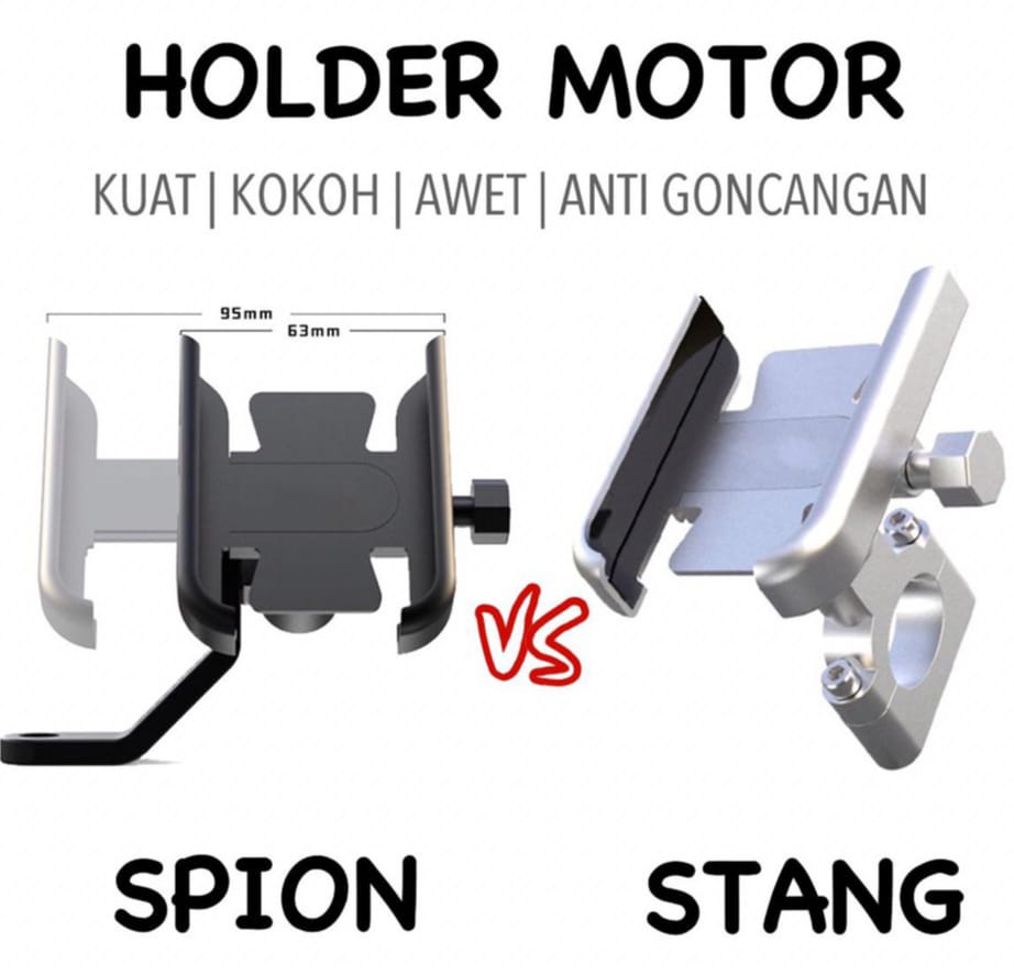 HOLDER MOTOR SPION MOTOR BESI